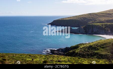 Der wunderschöne Blowhole Beach im Deep Creek Conservation Park in South Australia am 14 2020. Juli Stockfoto