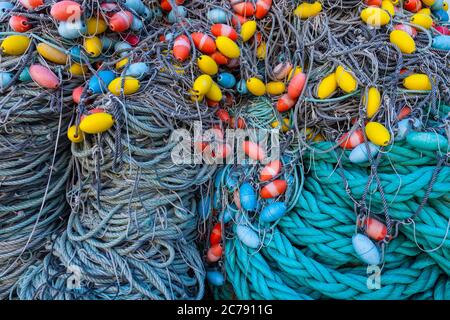 Lastres - Llastres Village, Colunga Council, Asturien, Spanien, Europa Stockfoto