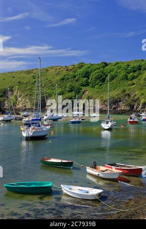 Solva St Brides Bay Pembrokeshire Wales Stockfoto