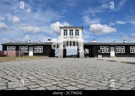 15. Juli 2020, Rogoznica, Dolny Slask, Polen: Das Lager Groß-Rosen wurde im August 1940 als Zweigstelle des KL Sachsenhausen gegründet, dessen Gefangene im örtlichen Granitbruch arbeiten sollten. Der erste Transport kam dort am 2. August 1940 an.am 1. Mai 1941 erhielt das Arbeitslager Groß-Rosen den Status eines unabhängigen Konzentrationslagers. In den ersten zwei Jahren des Bestehens von KL war Gross-Rosen ein kleines Lager, das noch immer auf den Steinbruch ausgerichtet war. Stockfoto