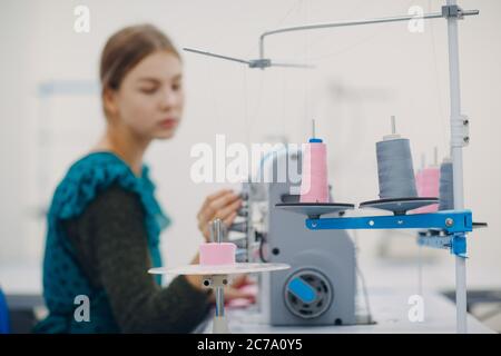 Hund Corgi Trocknen Pet Grooming und Frisur Konzept. Stockfoto