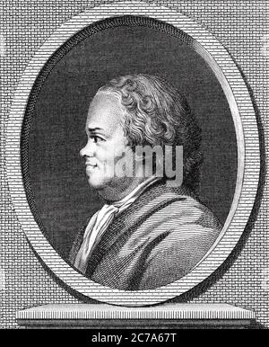 HERMAN BOERHAAVE (1668-1738), deutscher Botaniker und Chemiker Stockfoto