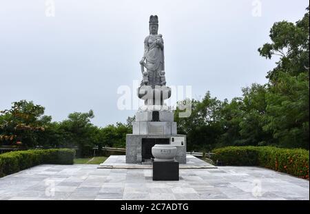 Corregidor Island, Philippinen - 31. Dezember 2016: Japanischer Gedenkgarten für Kriegsopfer. Stockfoto