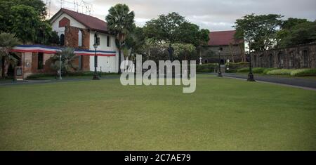 Manila, Philippinen - 4. Januar 2017: Fort Santiago In Intramuros Stockfoto