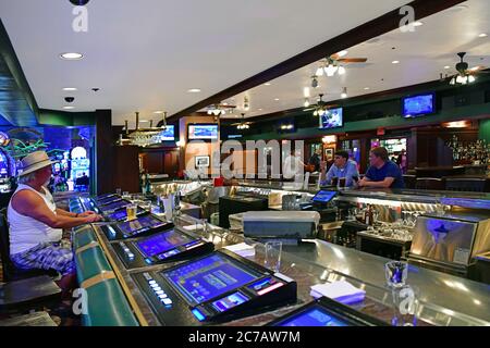 Las Vegas Nevada 10-01-18 die Bar am Times Square im New York-New York Las Vegas Hotel and Casino Stockfoto