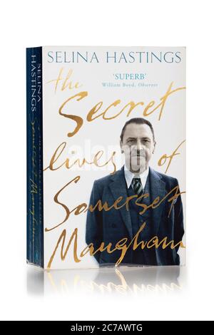 The Secret Lives of Somerset Maugham Book Taschenbuch von Selina Hastings Stockfoto