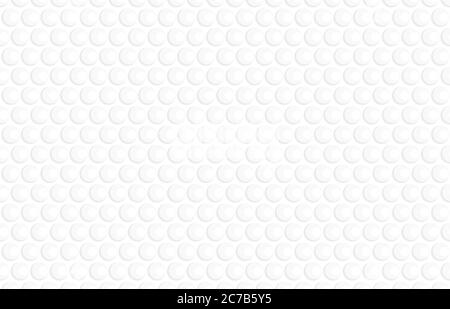 Geometrie weiße Blasen Grafik Muster Hintergrund. Stock Vektor