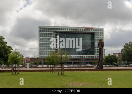 Bürogebäude des Spiegel Verlags, Hamburg, Deutschland Stockfoto