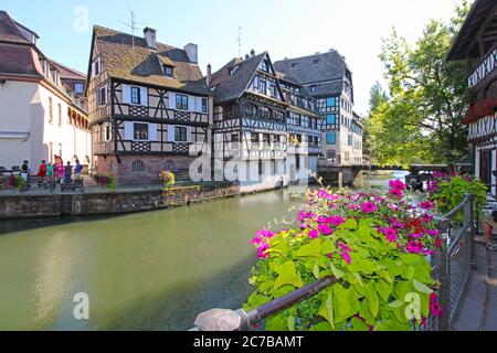 La Petite France, historische Altstadt von Straßburg Stockfoto