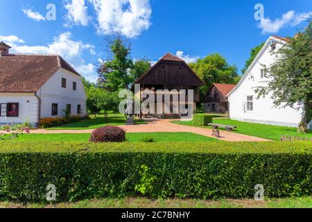 Das Museum und Geburtshaus des jugoslawischen Präsidenten Josip Broz Tito in Kumrovec, Kroatien Stockfoto