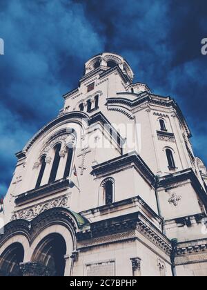 Kathedrale St. Aleksandar Nevski Stockfoto
