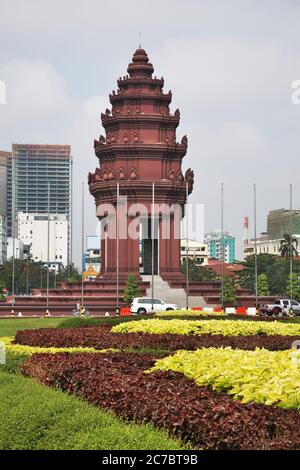 Independence Monument in Phnom Penh. Kambodscha Stockfoto