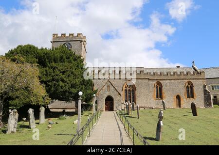 Uplyme Kirche, Pound Lane, Uplyme, Devon, England, Großbritannien, Großbritannien, Großbritannien, Europa Stockfoto