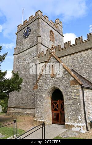 Uplyme Kirche, Pound Lane, Uplyme, Devon, England, Großbritannien, Großbritannien, Großbritannien, Europa Stockfoto