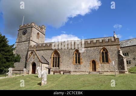 Uplyme Kirche, Pound Lane, Uplyme, Devon, England, Großbritannien, Großbritannien, Großbritannien, Europa Stockfoto