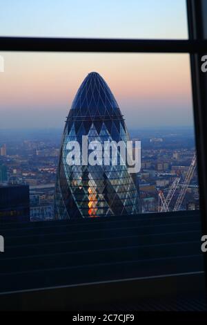 Blick vom Sky Garden in London Stockfoto