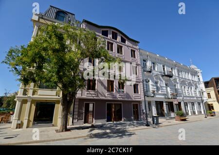 Tiflis: Giorgi Antoneli Straße. Republik Georgien Stockfoto