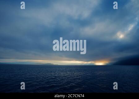 Vierwaldstättersee, Luzerner, Schweiz. Stockfoto