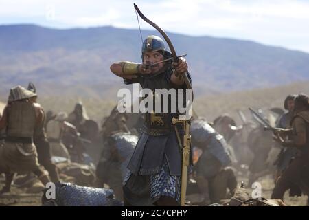 Christian Bale im Film Exodus Götter und Könige - Werbefilm Stockfoto