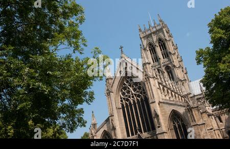 St. George's Minster in der Stadt Doncaster, Yorkshire, England. Stockfoto