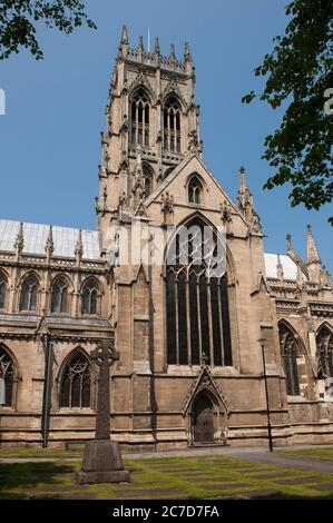 St. George's Minster in der Stadt Doncaster, Yorkshire, England. Stockfoto