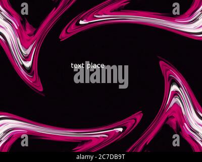 Lila und weiße Farbe hervorgehoben kubischen Muster digitale Grafik auf einzigartige Textur Rahmen. Stockfoto