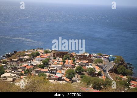 Blick auf Santiago Island, Kap Verde Stockfoto