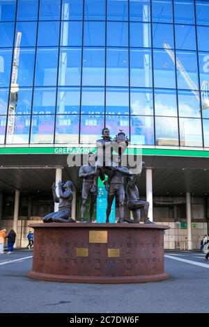 März 2020, Wembley Stadium, London, England; Carabao Cup Finale, Aston Villa gegen Manchester City: Stockfoto