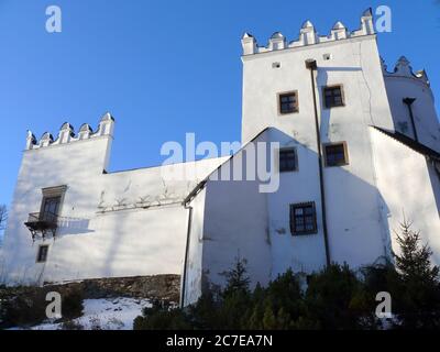 Burg Strazky, Spišská Belá, Szepesbéla, Nagyőri kastély, Zipser Bela, Kreis Kežmarok in der Region Prešov, Slowakei, Europa Stockfoto