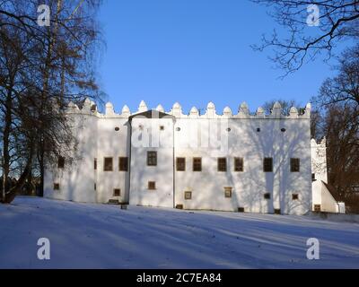 Burg Strazky, Spišská Belá, Szepesbéla, Nagyőri kastély, Zipser Bela, Kreis Kežmarok in der Region Prešov, Slowakei, Europa Stockfoto