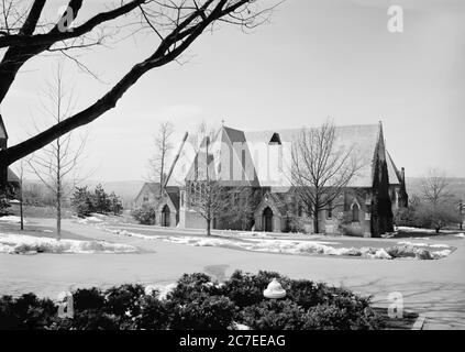 Sage Chapel, Cornell University, Ithaca, New York, USA, Historic American Buildings Survey Stockfoto