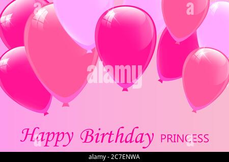 Happy Birthday Typografie Vektordesign für Grußkarten Stock Vektor