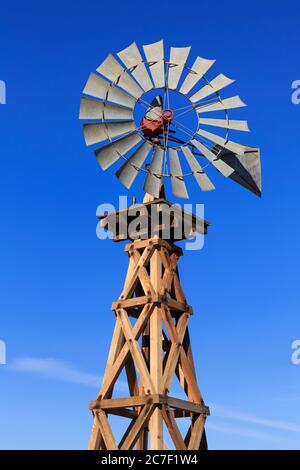 Windmühle, Vail Hauptsitz Heritage Park, Temecula, Kalifornien, USA Stockfoto