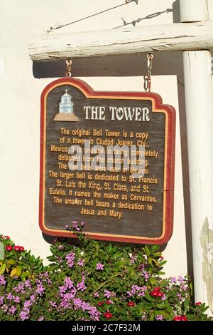 San Antonio de Pala Mission, Pala Indianerreservat, San Diego County, Kalifornien, USA Stockfoto