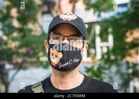 Anerkennung transnationaler schwarzer Geschichte im Stonewall Inn. Stockfoto