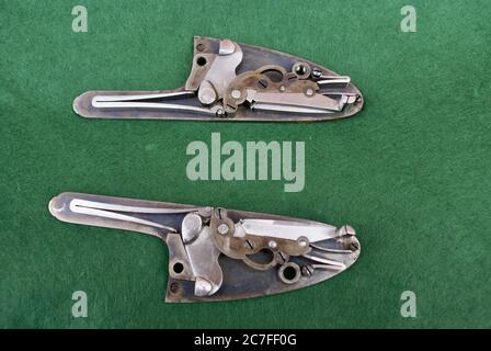 Englisch, Side Lock, Ejector, 12 ga, 12 Bohrung, Schrotflinte, Watson Bros, 1904, Qualität, Sportpistole, Game gun, Feldsport, Stockfoto