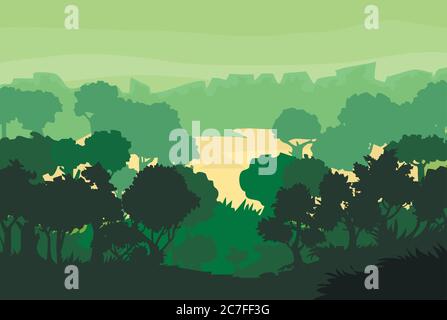 Landschaft Stock Vektor