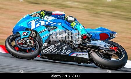 Oschersleben, 09. Juni 2019: BMW S1000RR by MERCURY RACING tritt in Oschersleben an der FIM Endurance World Championship an Stockfoto