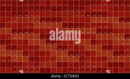 Informationstechnologie Binärcode Daten abstrakt Hintergrund Illustration Stockfoto