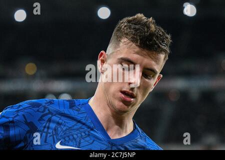 18. Januar 2020, St. James's Park, Newcastle, England; Premier League Newcastle United v Chelsea: Maurer Berg (19) von Chelsea Credit: Iam Brennen/News Bilder Stockfoto