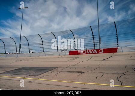 Newton, Iowa, USA. Juli 2020. Iowa Speedway ist Gastgeber der Iowa INDYCAR 250 in Newton, Iowa. Quelle: Walter G Arce SR Grindstone Medi/ASP/ZUMA Wire/Alamy Live News Stockfoto