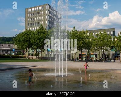 Bezirk Neue Mitte, Passau, Bayern, Deutschland Stockfoto