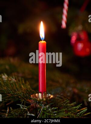 Bayerische Weihnachten, Heimstatt, Heiligabend, Dekoration Stockfoto