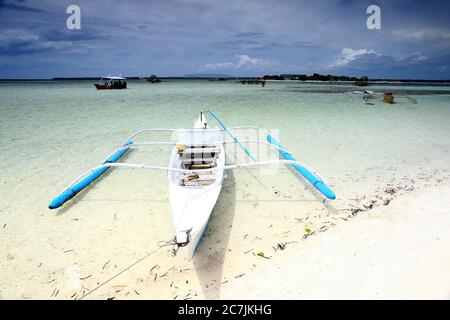 Strandszene, Panglao, Bohol, Philippinen, Südostasien, Asien Stockfoto