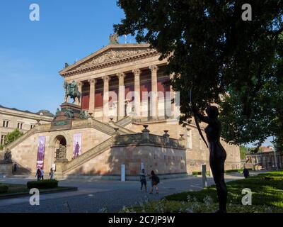 Alte Nationalgalerie, Museumsinsel, Berlin, Deutschland Stockfoto