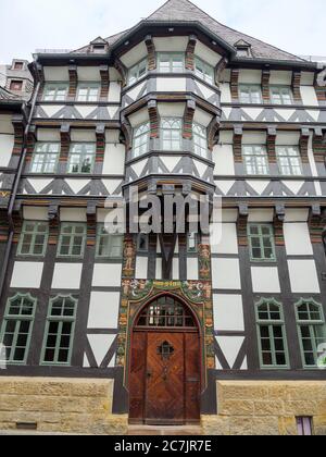 Altstadt von Goslar, UNESCO-Weltkulturerbe, Niedersachsen, Deutschland Stockfoto