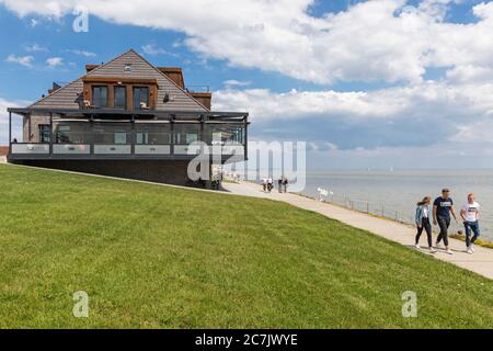 Hotel am Fliegerdeich, Fliegerdeich Hotel, Wilhelmshaven, Niedersachsen, Stockfoto