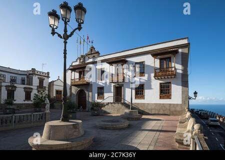Das Rathaus von Icod de los Vinos, Teneriffa, Kanarische Inseln, Spanien Stockfoto
