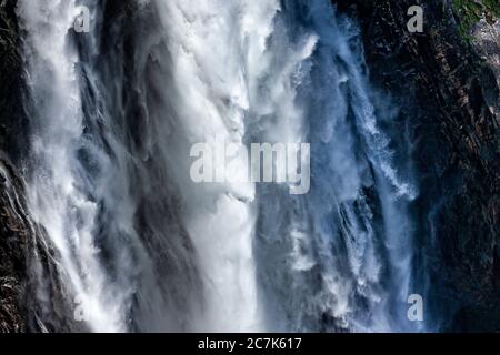 Vøringfossen Wasserfall in Norwegen, Skandinavien Stockfoto