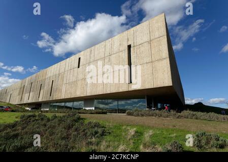 COA Museum in Vila Nova de Foz COA. Archäologisches Museum des COA-Tals Stockfoto